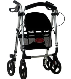 Letvægts rollator - Sølv