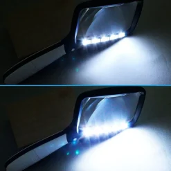 Læselup med LED-lys - 3x forstørrelse