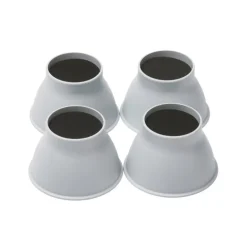 Møbelforhøjer i plast, 9 cm - 4 stk.