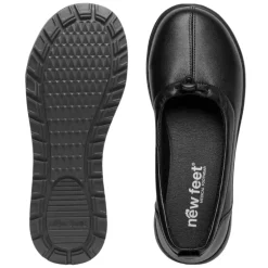 New Feet ballerina - Sort læder