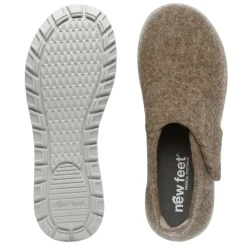 New Feet damehjemmesko - Sand