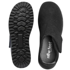 New Feet damehjemmesko - Sort