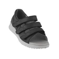 New Feet damesandal med hælkappe - Sort