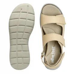 New Feet damesandal - Sand