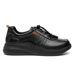 New Feet damesko med letluk - Sort
