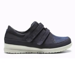 New Feet damesko med velcro - Mørkeblå