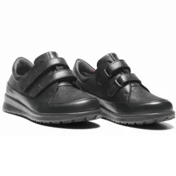 New Feet damesko med velcro - Sort