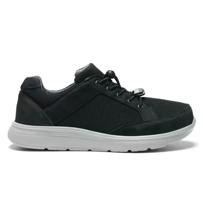 New Feet herresko med elastik - Sort