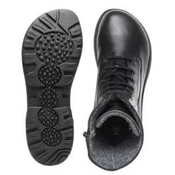 New Feet lang damestøvle - Sort