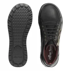 New Feet lav damestøvle - Sort