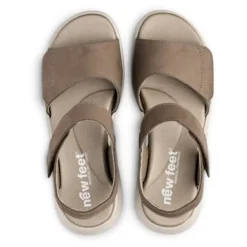 New Feet let damesandal - Sand