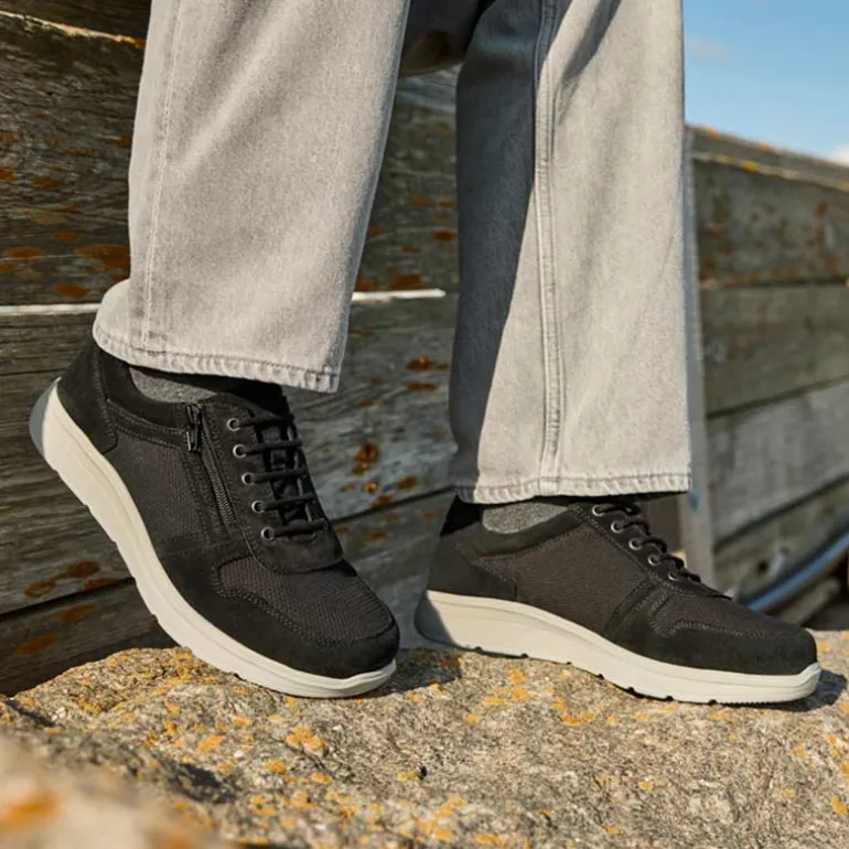 New Feet let herresko - Sort