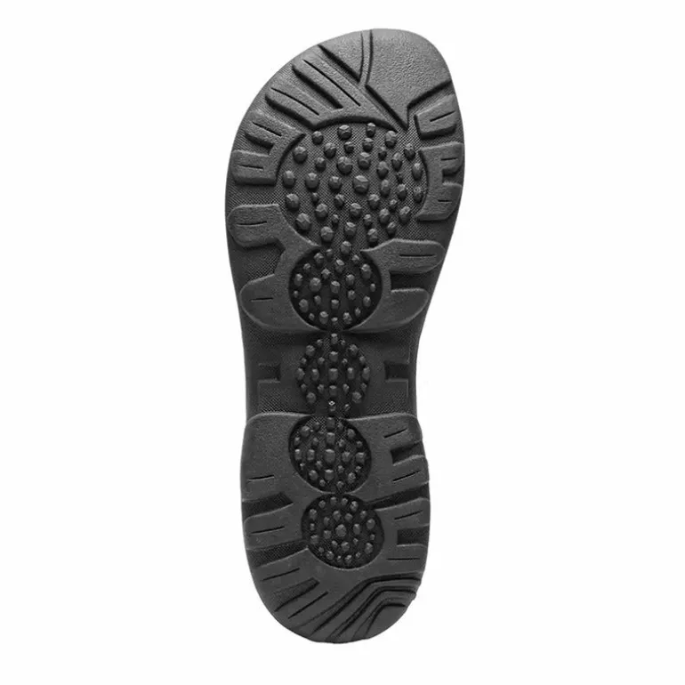 New Feet lukket herresandal - Brun