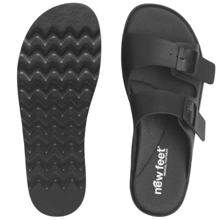 New Feet unisex sandal - Sort
