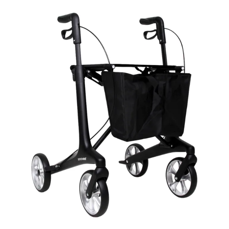 Oscar carbon rollator - Sort