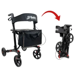 Panther Compact rollator - Sort
