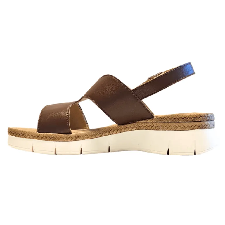 Relaxshoe damesandal - Brun