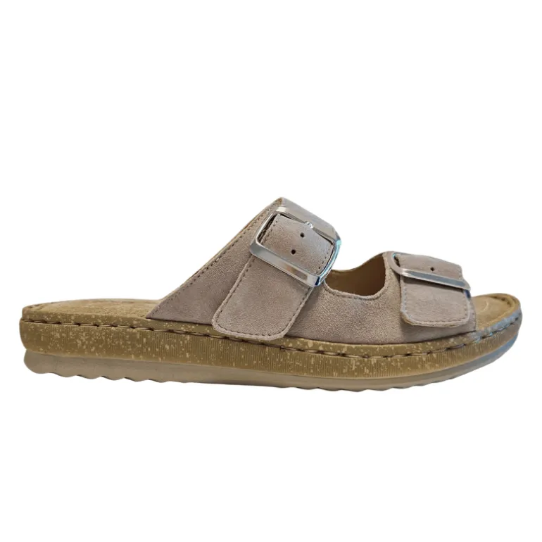 Relaxshoe dameslipper - Varm grå
