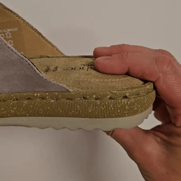 Relaxshoe dameslipper - Varm grå