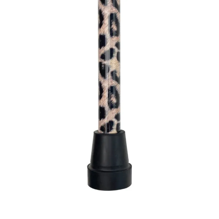 Sammenklappelig stok - Leopardmønster