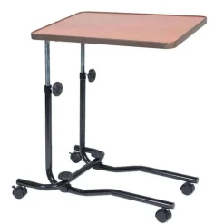 Sengebord med hjul - Lav model