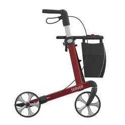 Server Rollator - Rød