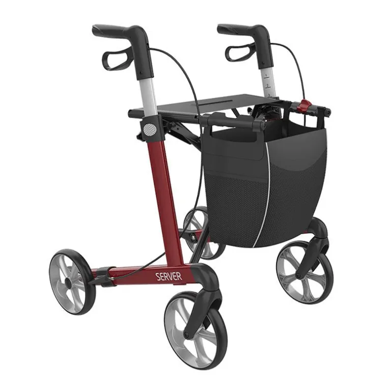 Server Rollator - Rød