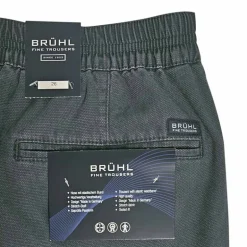 Shorts med elastik i taljen - Støvet blå