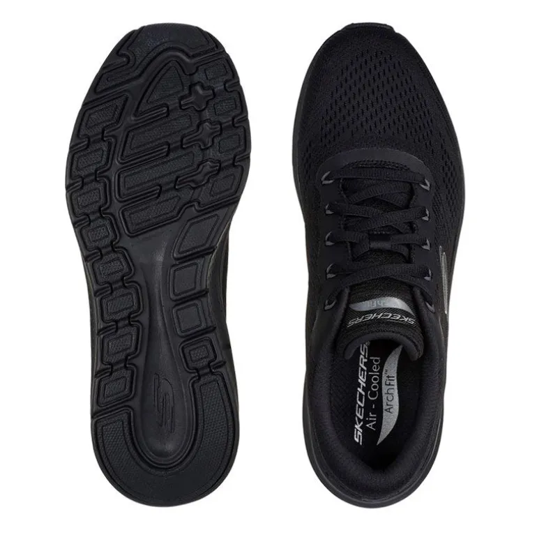 Skechers Arch fit herresneaker - Sort