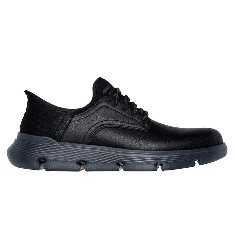 Skechers pæn slip-in herresko - Sort
