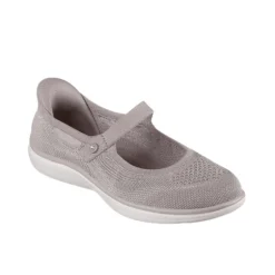 Skechers slip-in ballerina - Natur