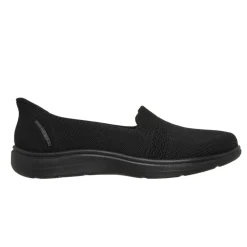 Skechers slip-in ballerina - Sort