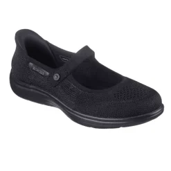 Skechers slip-in ballerina - Sort