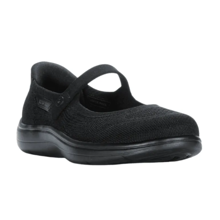 Skechers slip-in ballerina - Sort