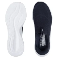 Skechers slip-in damesko - Mørkeblå
