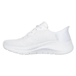 Skechers slip-in damesneaker - Hvid