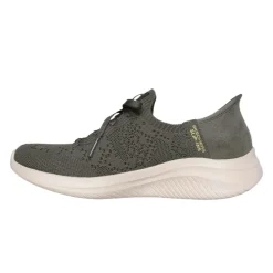 Skechers slip-in damesneaker - Oliven