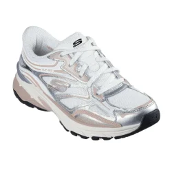 Skechers slip-in damesneaker - Hvid
