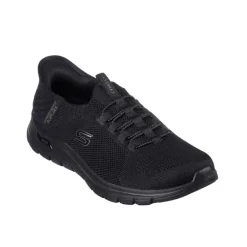 Skechers slip-in damesneaker - Sort
