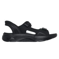 Skechers slip-in herresandal - Sort
