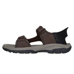 Skechers slip-in herresandal - Brun