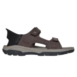 Skechers slip-in herresandal - Brun