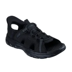 Skechers slip-in herresandal - Sort