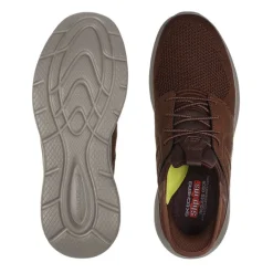 Skechers slip-in herresko - Brun