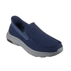 Skechers slip-in herresko - Mørkeblå