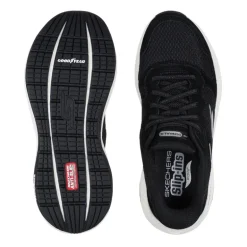 Skechers slip-in herresneaker - Sort/hvid