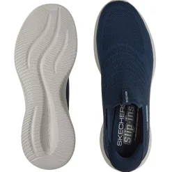 Skechers slip-in herresneaker - Blå