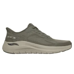 Skechers slip-in herresneaker - Oliven