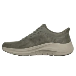 Skechers slip-in herresneaker - Oliven