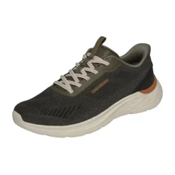 Skechers slip-in herrresko - Oliven